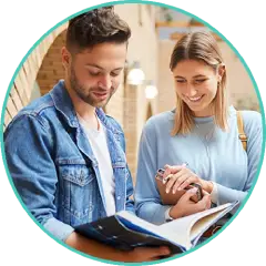 Patients and care partners exploring RELEXXII once-daily ADHD treatment